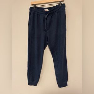 Faherty Legend Sweatpants Navy Twill Large